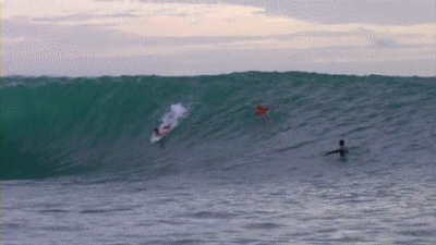 Don't let go of the rail