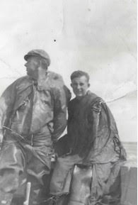 Kitch & John Bean out on a boat