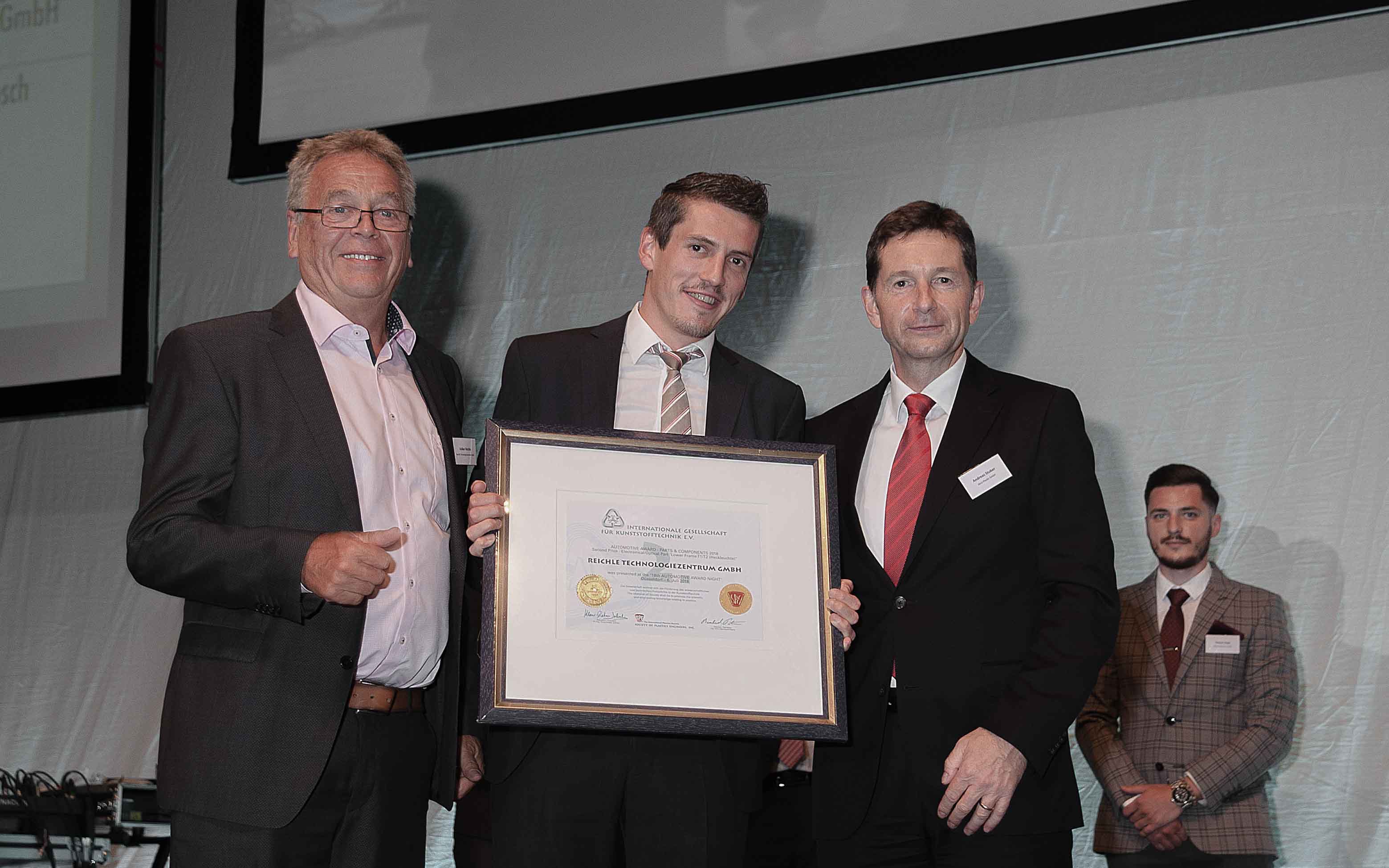 Das Reichle Technologiezentrum erreicht den 2. Platz beim SPE Automotive Award