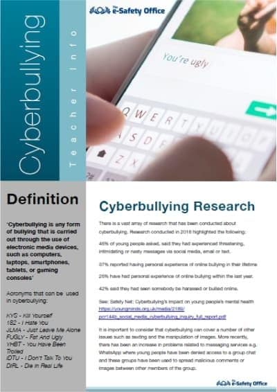 Cyberbullying For Teachers