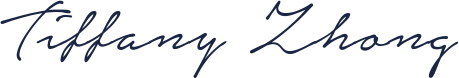 Tiffany Zhong signature