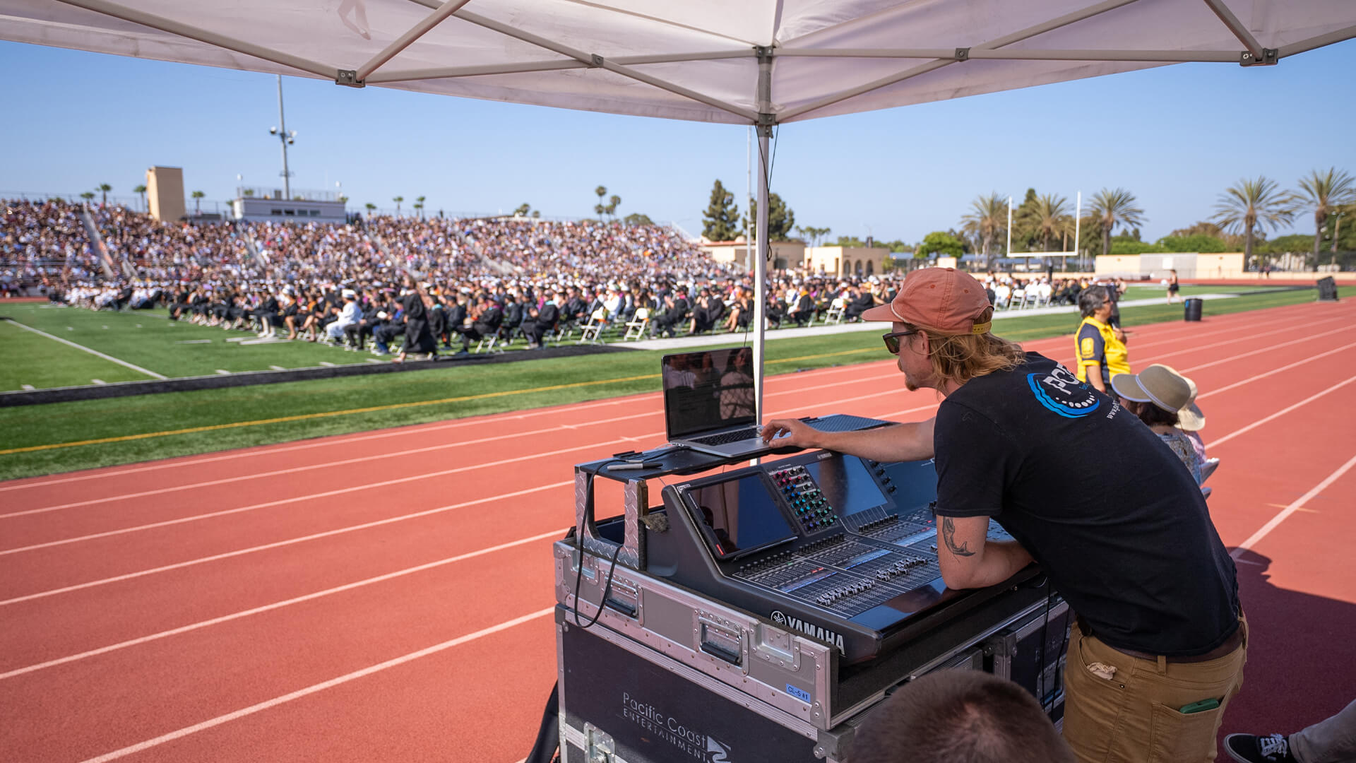 PCE Audio Engineer at Graduation