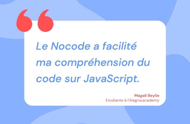 Citation Code Javascript et Nocode