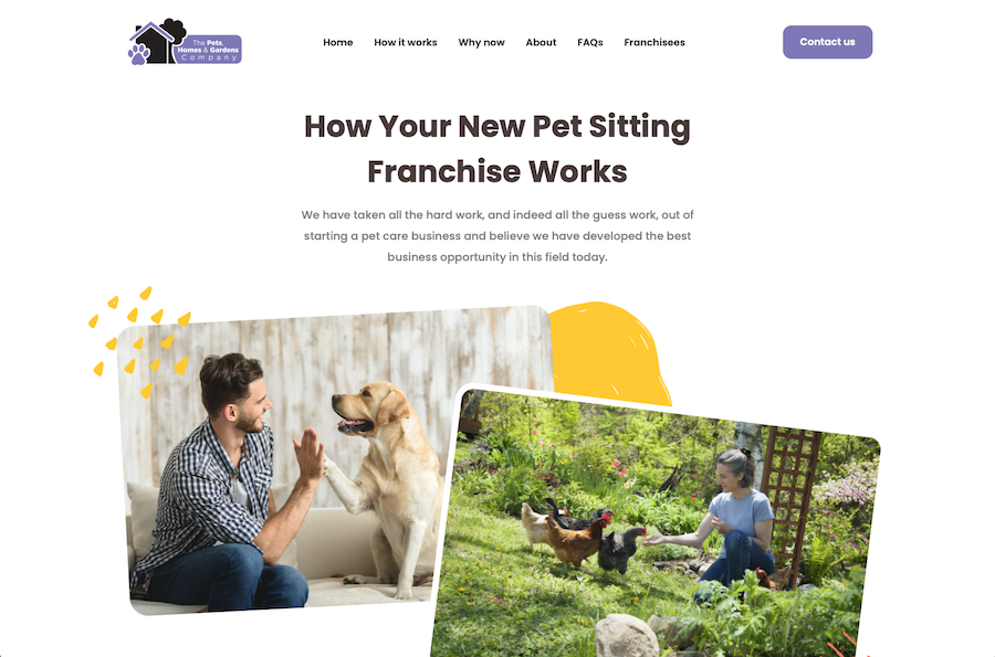 Pet Sitting Franchise How Your New Pet Sitting Business Works PHG