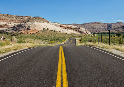 Long open road for long range towing