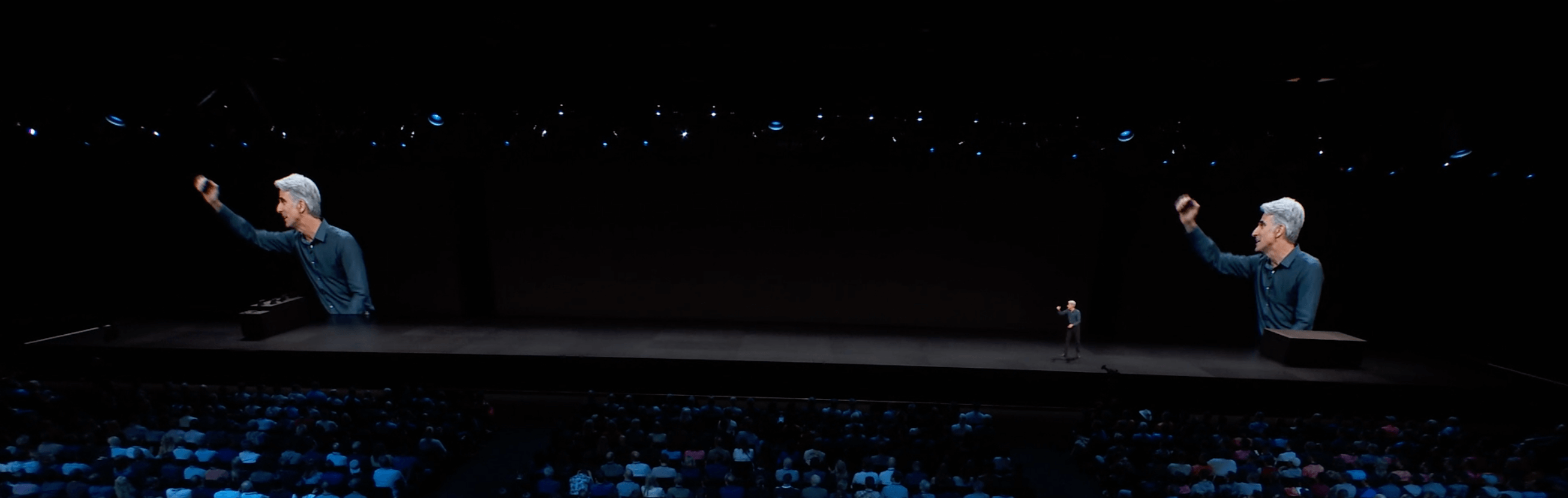 Apple presentation and announcement at WWDC