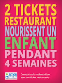 Action contre la fin et tickets rectaurant