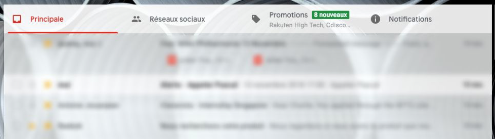classification des emailing