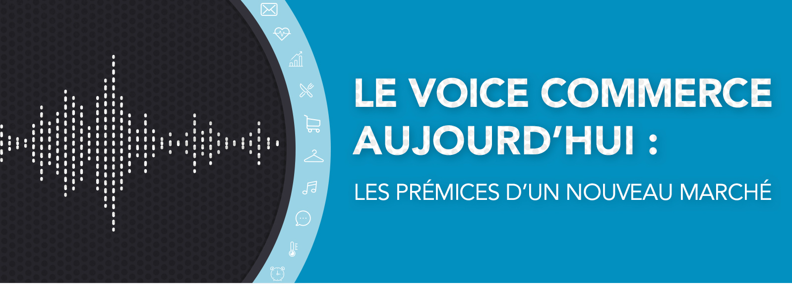Infographie sur le voice commerce aujourd'hui: les prémices d'un nouveau marché