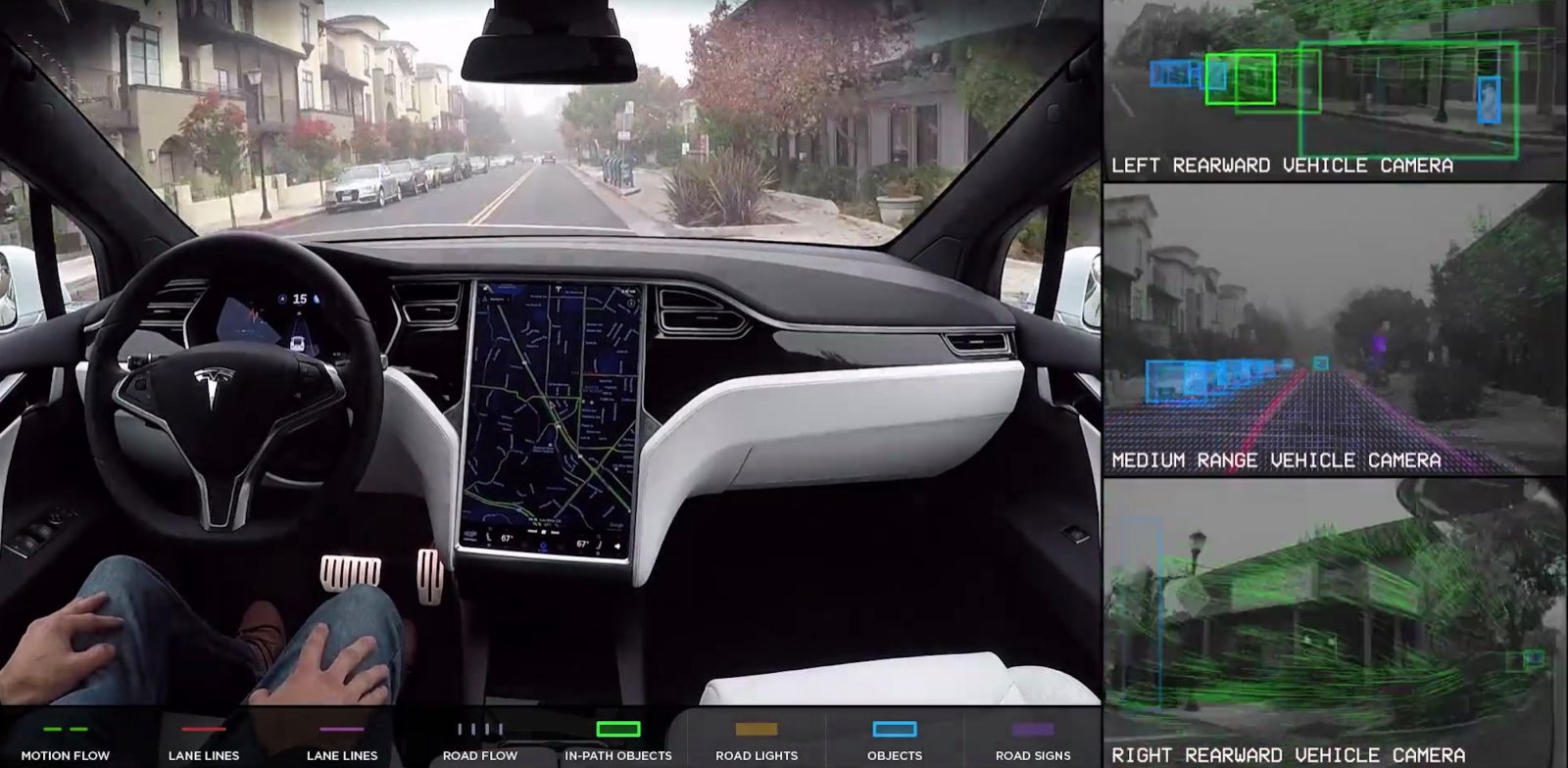Image de l'Autopilot Tesla