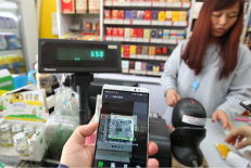 Le QR Code : une méthode privilégiée par les taxis et les petits commerçants.