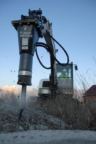 Mini Excavator Hydraulic Breaker 750 FT LBS