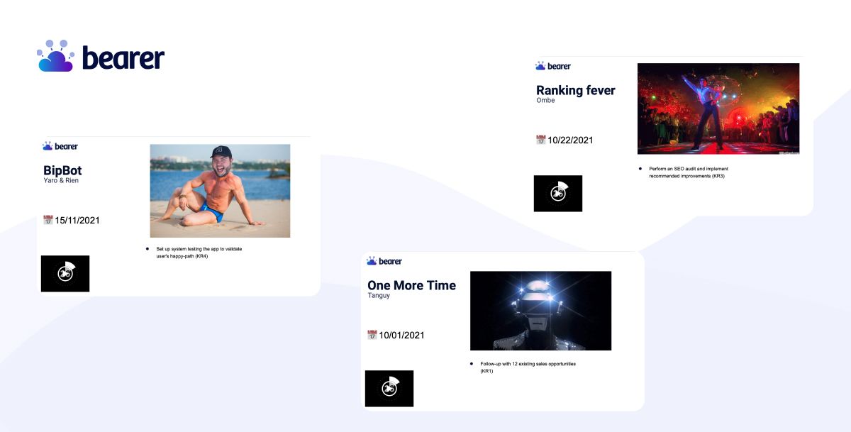OKR presentation slides