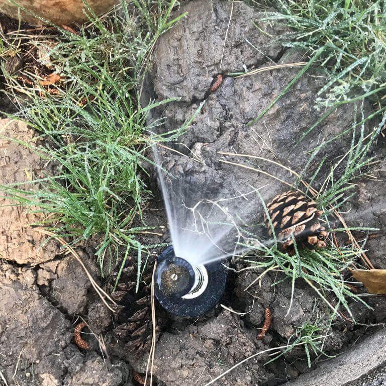 Sprinkler blow-out and irrigation from providence property maintenance landscaping commercial snow removal