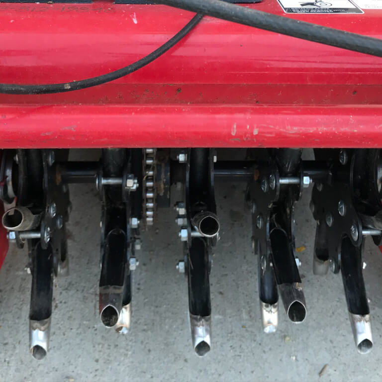Aeriation and fertilization from providence property maintenance landscaping commercial snow removal