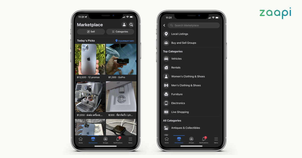 วิธีขายของใน Facebook Marketplace ปี 2022