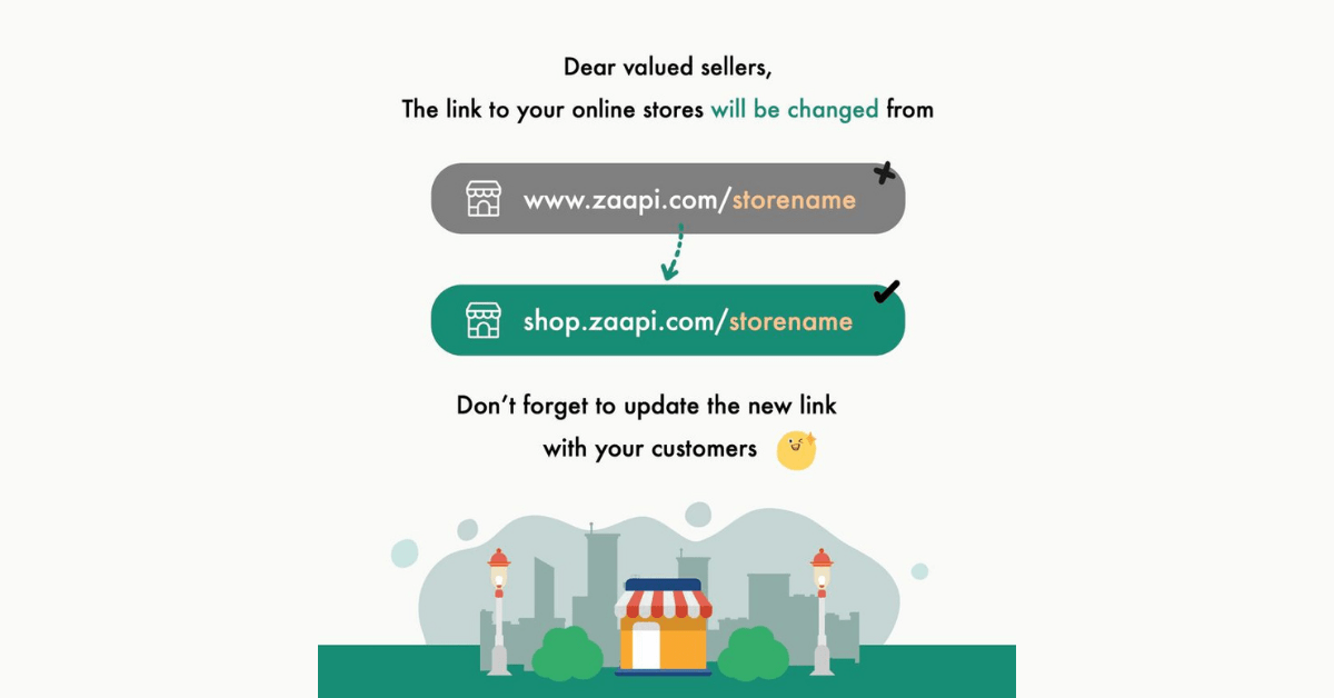 changed your store domain