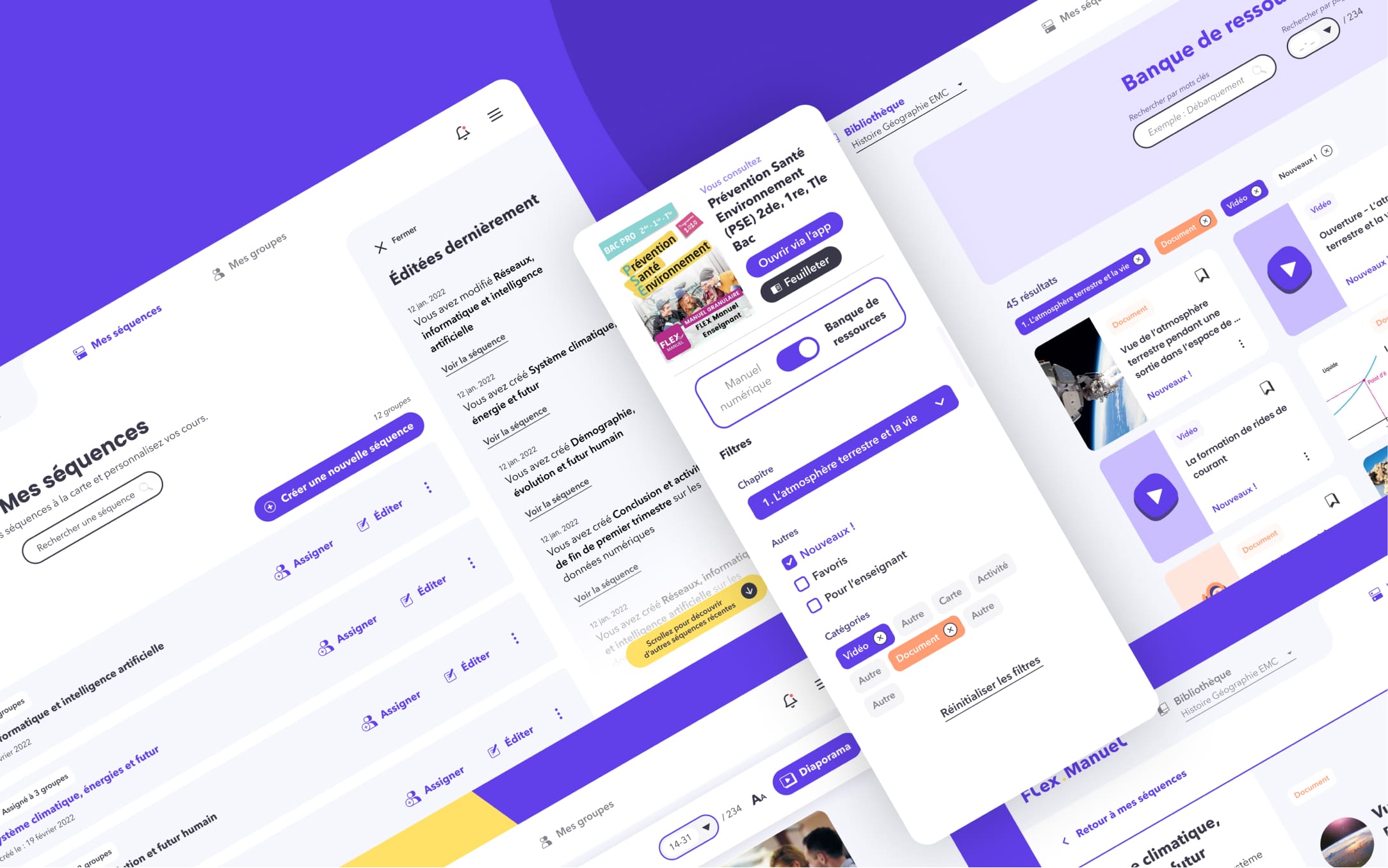 interfaces Ux app web mobile