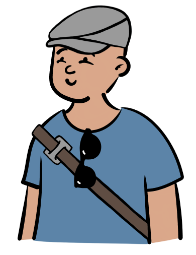 Illustration of Stuart Kime, CTO of hOp