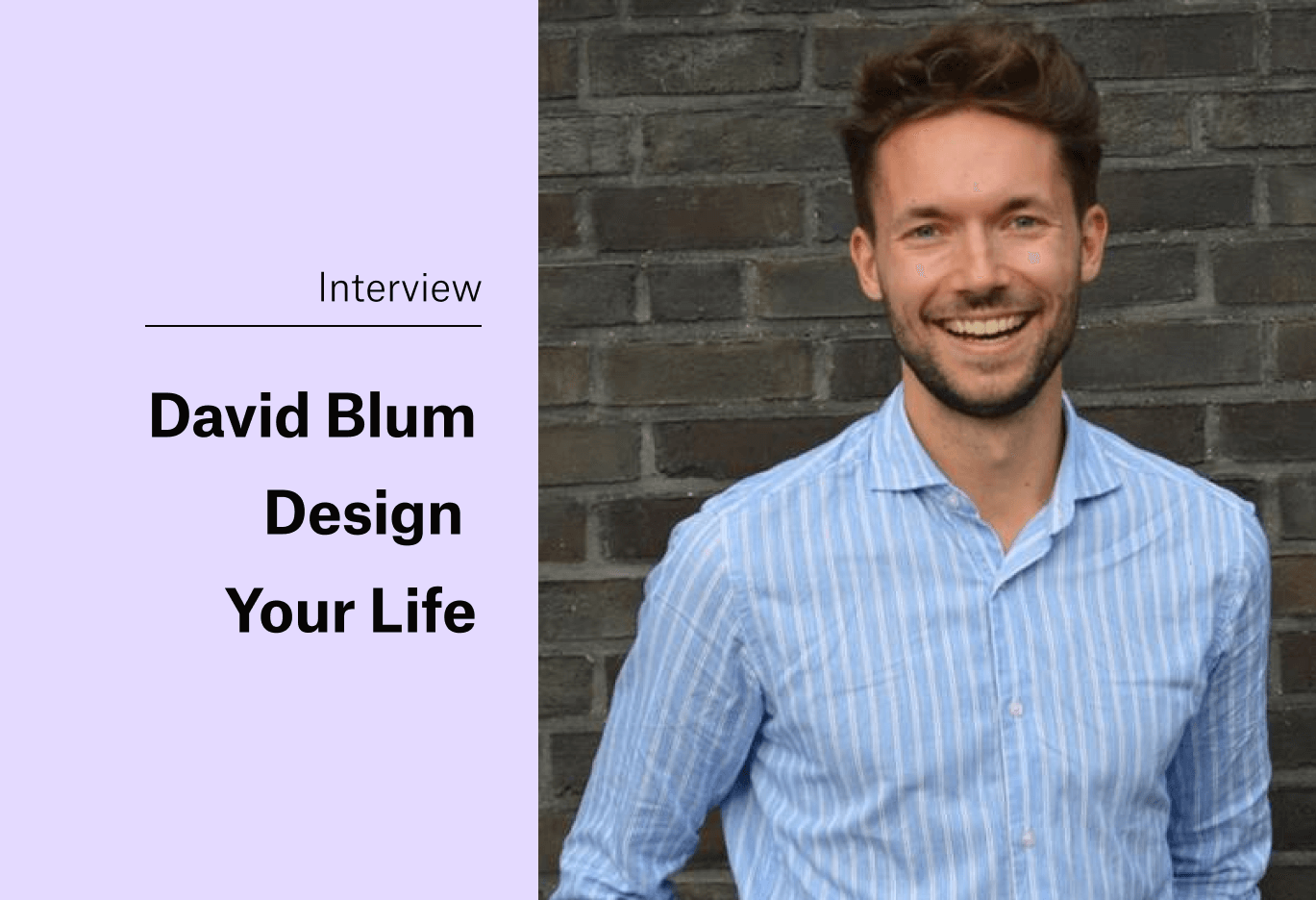 On the Search for Purpose with David Blum