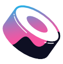 Sushiswap's maki roll logo