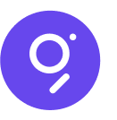 The graph's circle and line logo