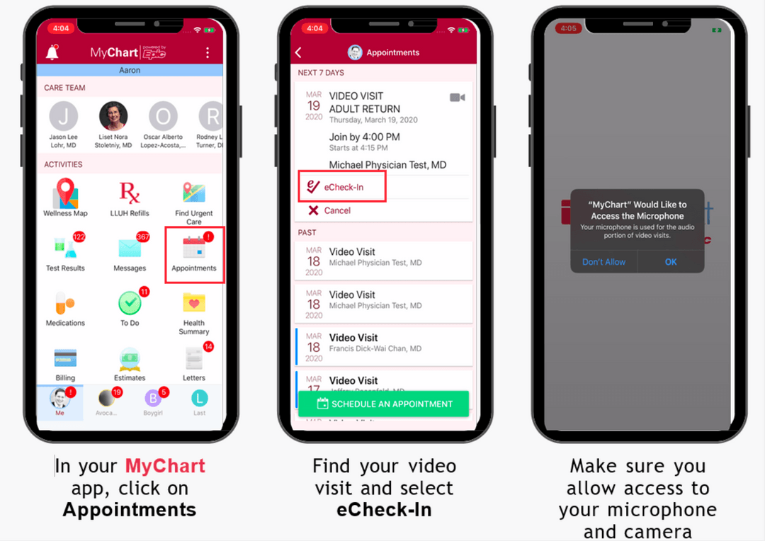 Mychart Patient Guide.pdf 4. Patient Visit