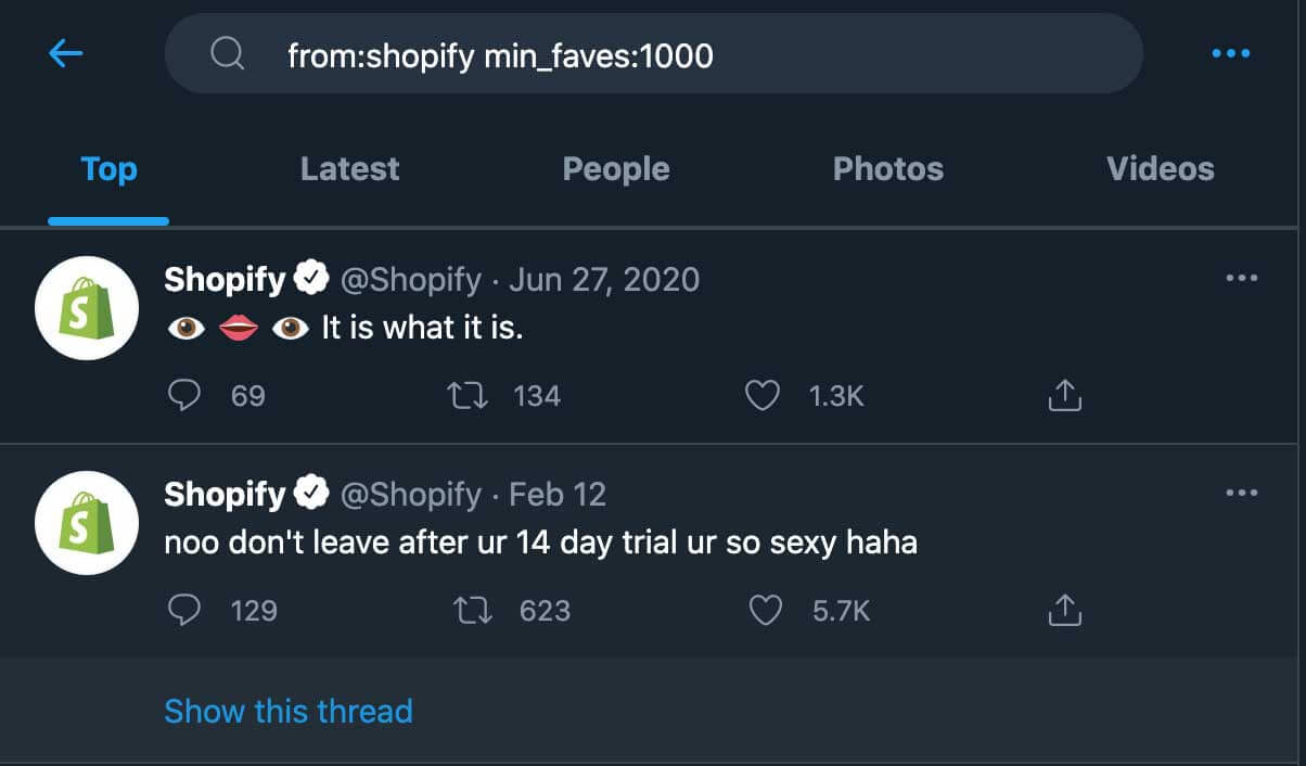 twitter advanced search feature