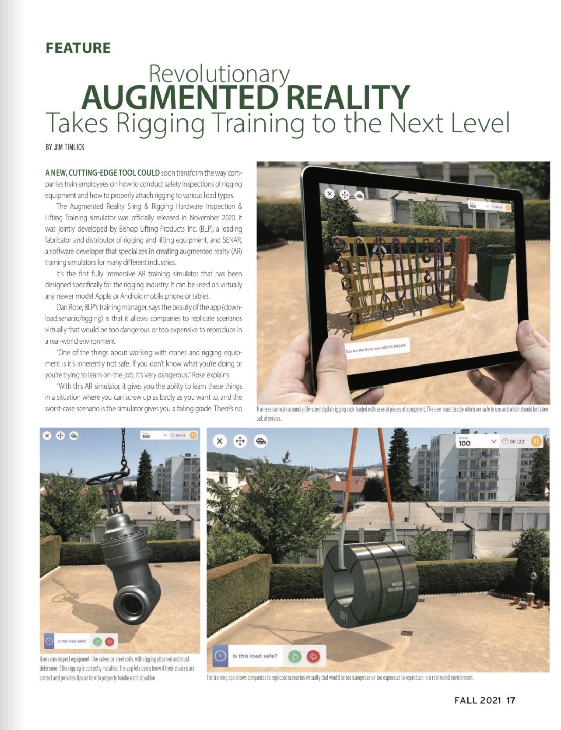 Magazine Lift Secure - Fall 2021
