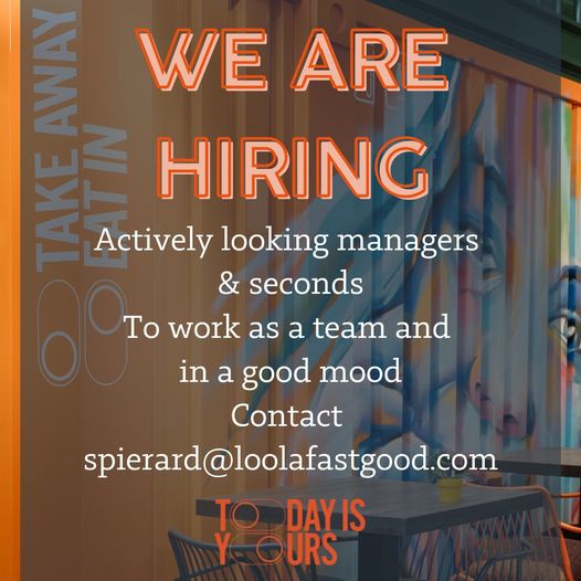 Nous recrutons pour du personnel !