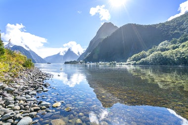 View of Milford Sound, New Zealand