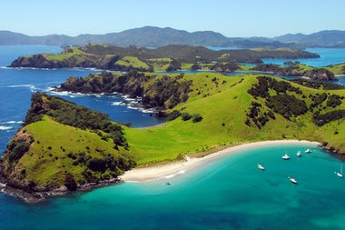 View of Bay of Islands, New Zealand