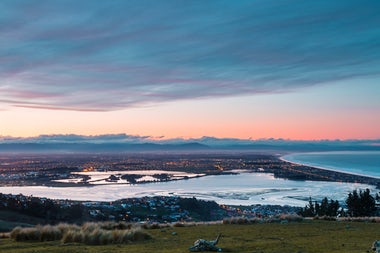 View of Christchurch, New Zealand