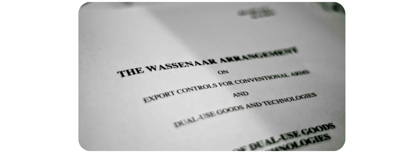 Wassenaar Arrangement Amendment