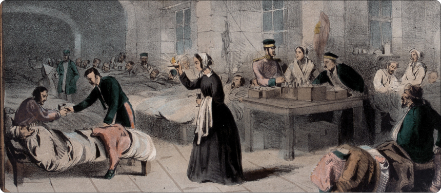 Florence Nightingale decreased the death rate from 42% to 2% During the War.