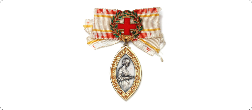 The Florence Nightingale Medal is an international honor that nurses or nursing aids can get.