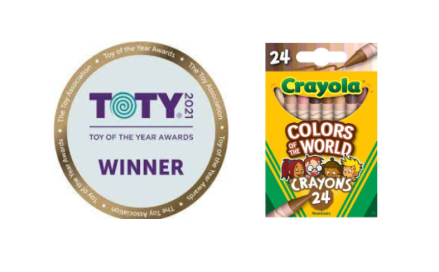 Crayola recognized by Sesame Street and Mister Rogers' Neighborhood