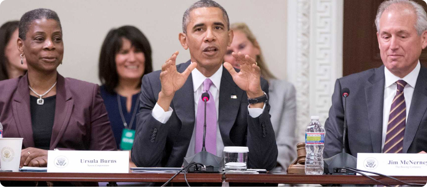 Barack Obama chose Ursula Burns
