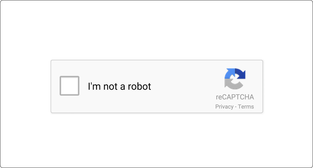 reCAPTCHA