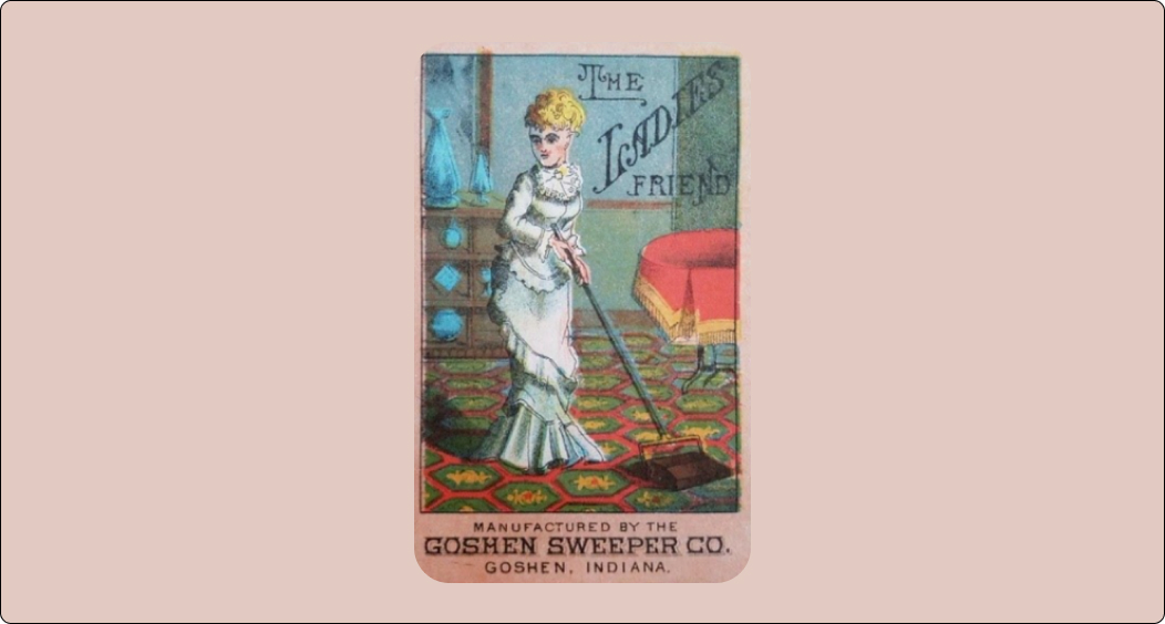 old fashioned carpet sweepers