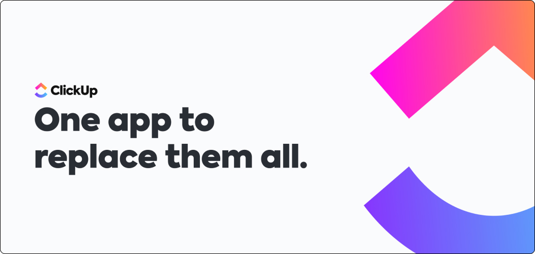 one app to replace them all