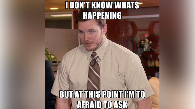 Clueless sales team