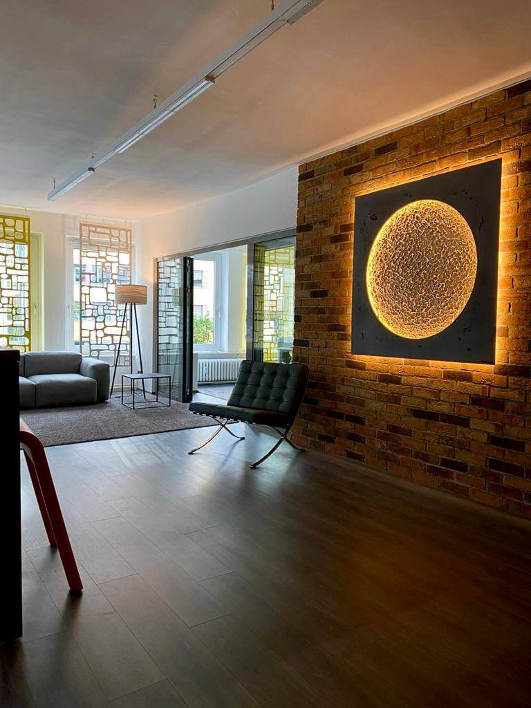 Sonnenmond - Mond mittig