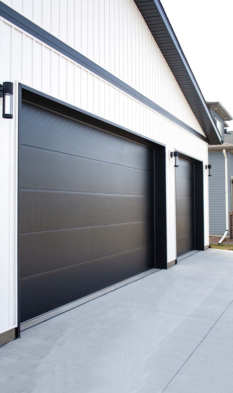 Flush Panel Residential Garage Door Midland Garage Door