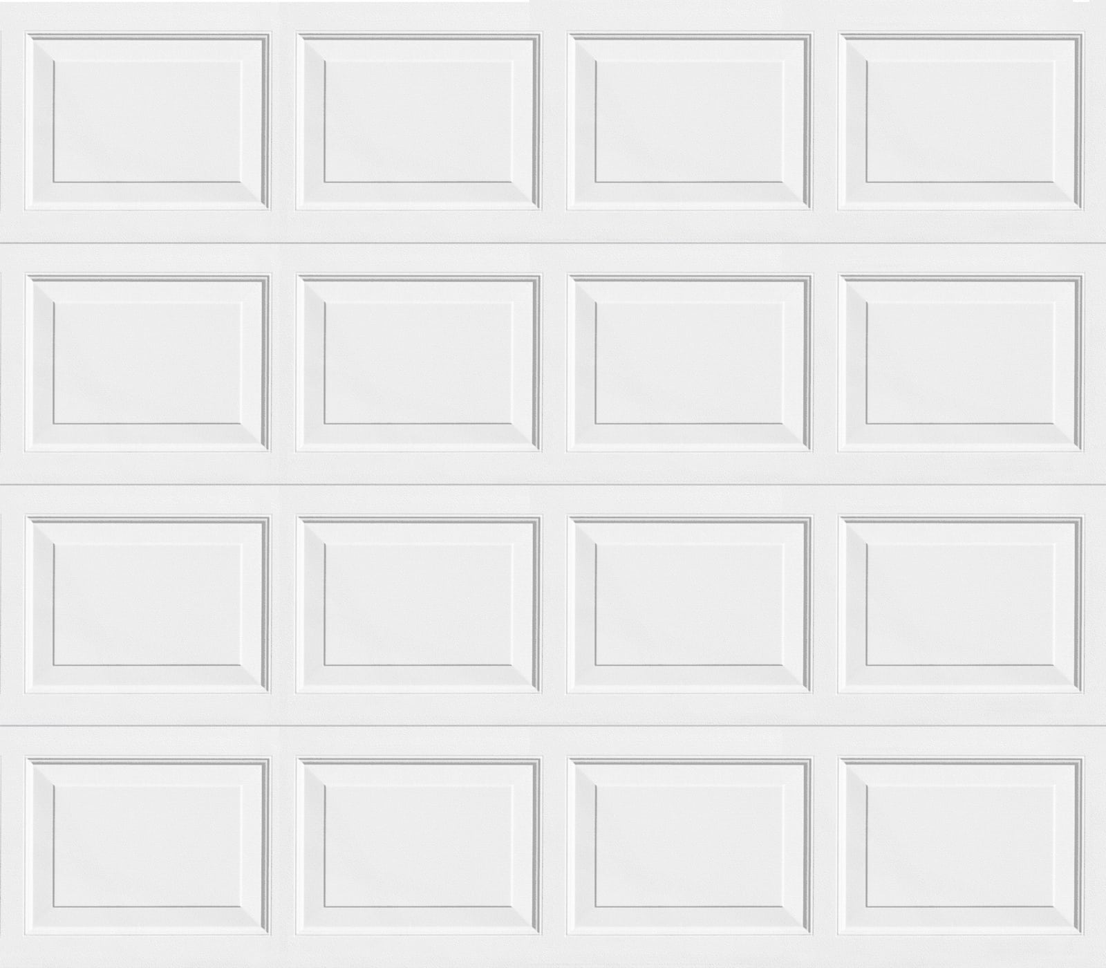 Raised Steel Panel Residential Garage Door | Midland Garage Door