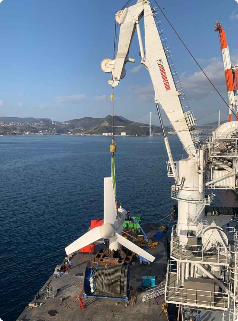 AR500 tidal generation turbine