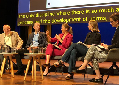 Els De Busser on Panel during EuroDIG 2019