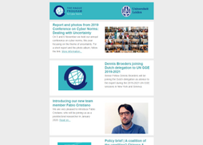 Our latest newsletter – December 2019