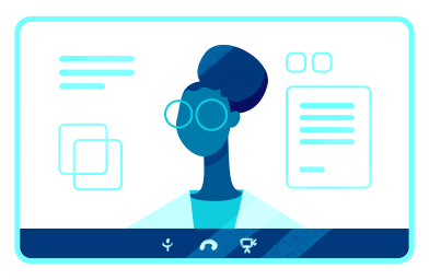 Doctor on screen image