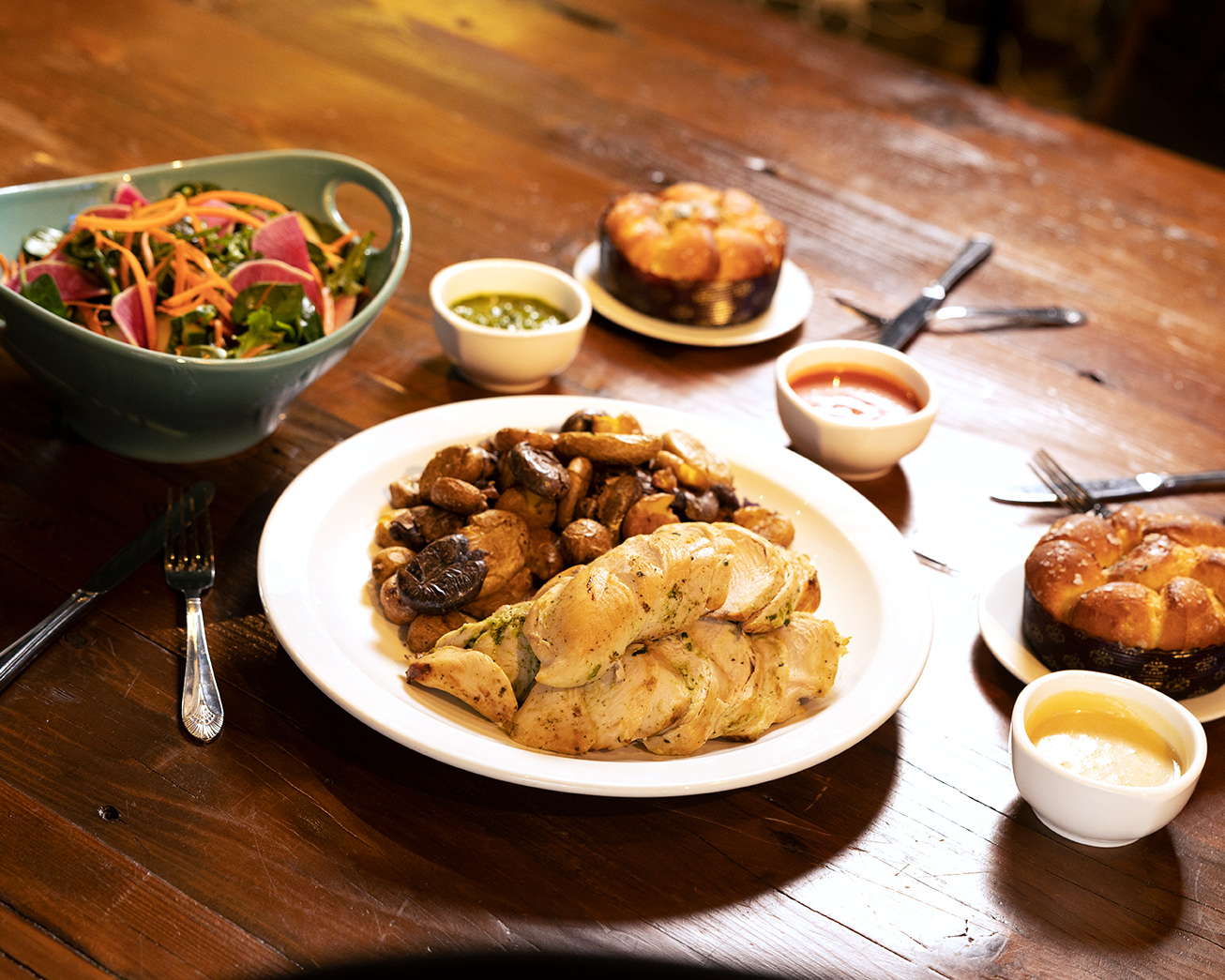 Tender Roasted Chicken Breast Meal